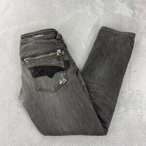 Diesel Grey Denim Jeans Slammer Stretch Men’s Size 31 x 32 Made in Italy